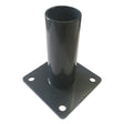 Post for ZnPVC D60mm anthracite