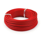 Vodič ohybný solárny 1x6mm/100m bezhalog. červený