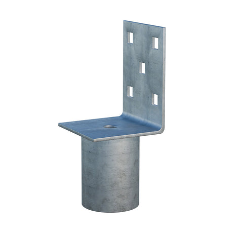 Nadstavec na zemnú skrutku Zn „L“ 70x70x90x52mm