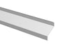 Galvanized fence louver 40.5x105-3000mm