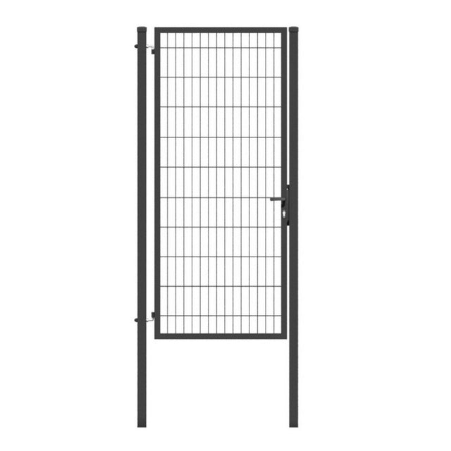 Gate 1pc. 2D BOX ZnPVC 1000x1700mm RAL 7016 anthracite