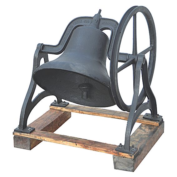 Zvon liatinový 750x550x840mm, cast iron, black