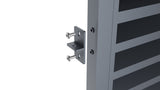 Plotové pole hliníkové 2000x1200mm lamela antr.