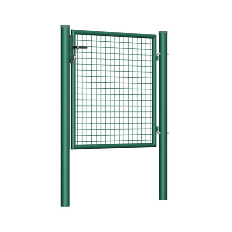 Bránka 1kr. ROUND ZnPVC 1000x1000mm, D75mm, zelená