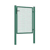 Bránka 1kr. ROUND ZnPVC 1000x1200mm, D60mm, zelená