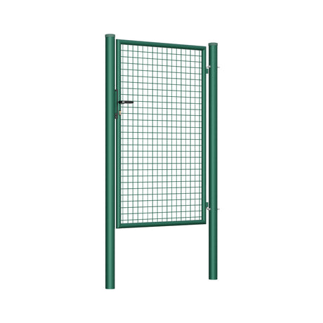 Bránka 1kr. ROUND ZnPVC 1000x1500mm, D60mm, zelená