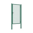 Bránka 1kr. ROUND ZnPVC 1000x1800mm, D75mm, zelená