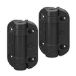 Hinge for heavy gates, with adjustable spring, without stoppers