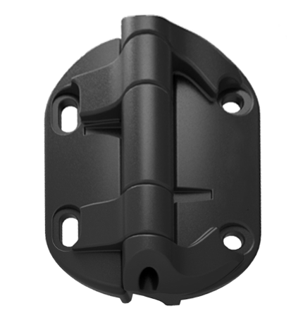 Hinge for gates, without spring