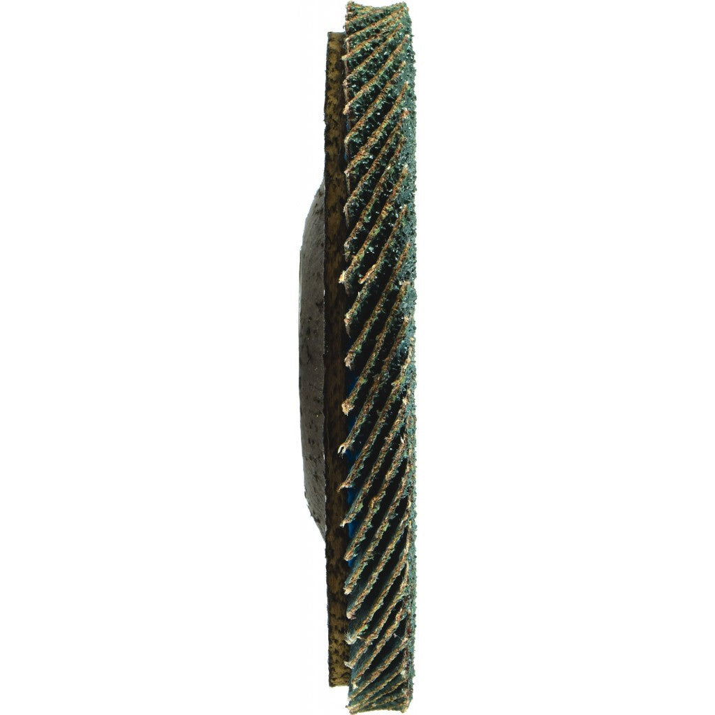 Flap grinding discs for stainless steel, D125, d22,2, t7,25 mm,P60