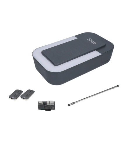 Kompl. garáž. systém NICE - pohon a dráha,max 16,9m2