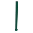 Oszlop 60x40mm talppal ZnPVC 2000mm zöld