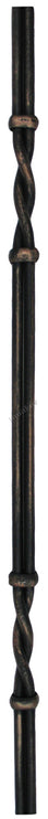 Tyč kovaná 2xD12, h900mm