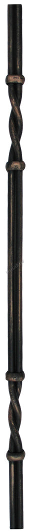Tyč kovaná 2xD12, h900mm