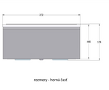 Built-in Mailbox, Galvanized Steel, Anthracite