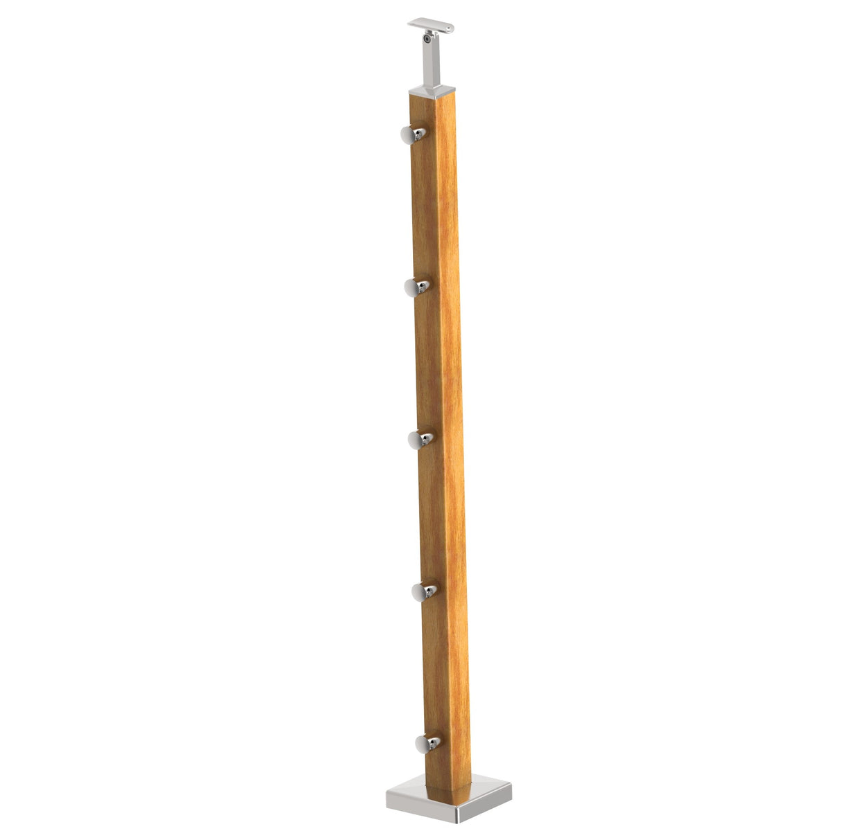 Stĺpik BUK (BEECH) JP 40x40, H1000,VK-Schodisko