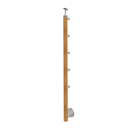 Stĺpik DUB (OAK) D50mm, 5xd12mm, v=100cm, BK-Schod