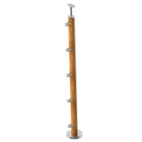 Stĺpik DUB D50/5x12mm, v=100cm, VK-Schodisko