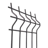 Zváraný plotový panel 3D ZnPVC 2500x1730x4mm antracit