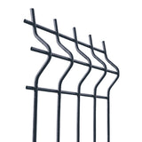 Welded panel fence ZnPVC 2500x1200x5mm anthracite