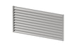 Horganyzott acél kerítés 1x2m horganyzott acél zsalus betéttel 40,5x105, Natural