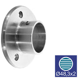 Handrail bracket - upper anchoring AISI304, D48,3x