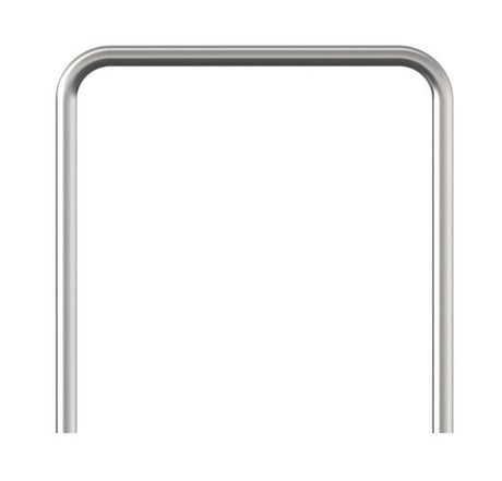 Nerezová bariéra D42x2mm