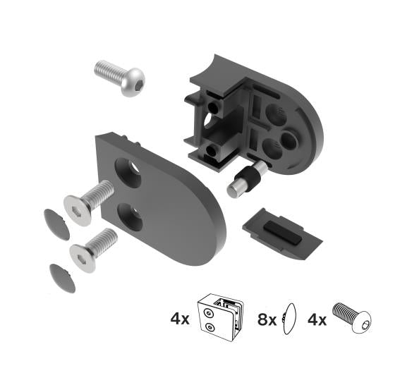 Glass clamp