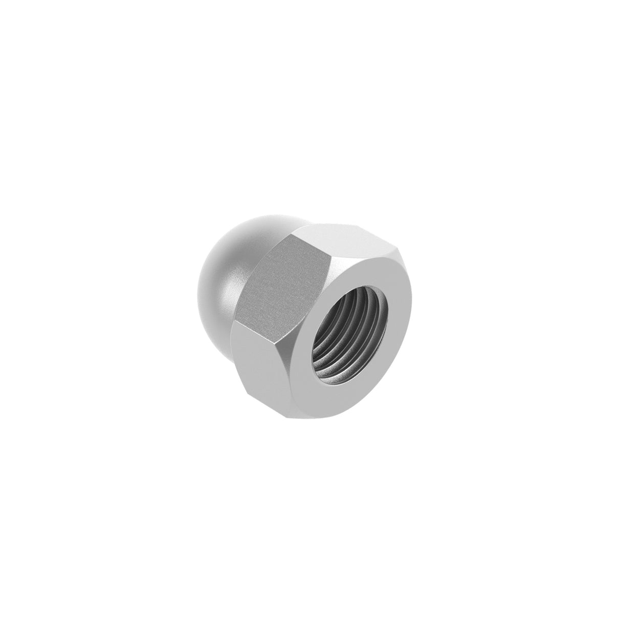 Domed cup nut, stainless steel, M6