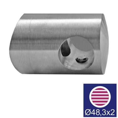 Držiak výplne ľavý AISI316, d12/D48,3x2mm