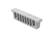 Set for adjustable glass fastening - excenter