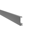 Hliníkový plotový adaptér pre výplne - 1700mm krycia lišta