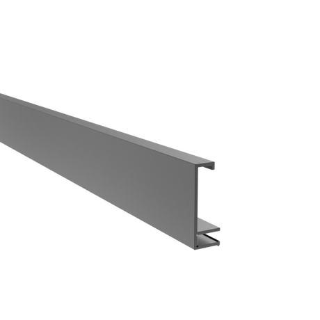 Hliníkový plotový adaptér pre výplne - 1700mm krycia lišta