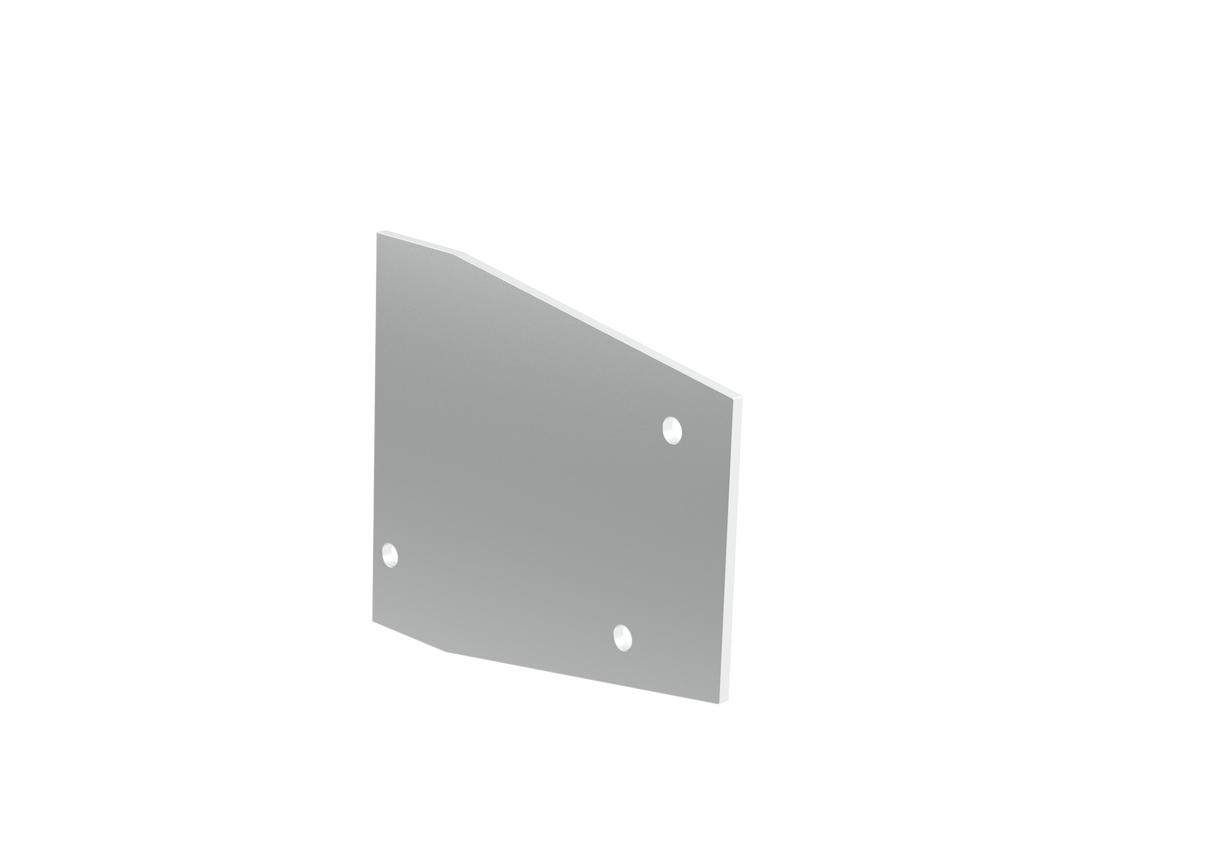 End cap for profile