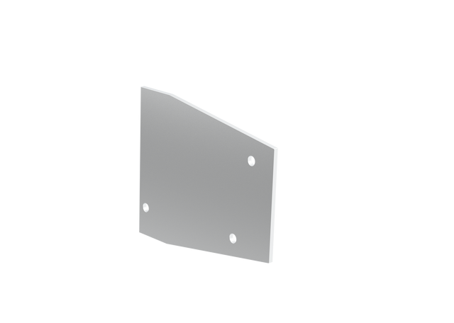 End cap for profile