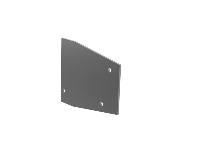 End cap for profile
