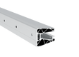 Előtető aluprofil síküveghez 73x118x3000 mm +1.5