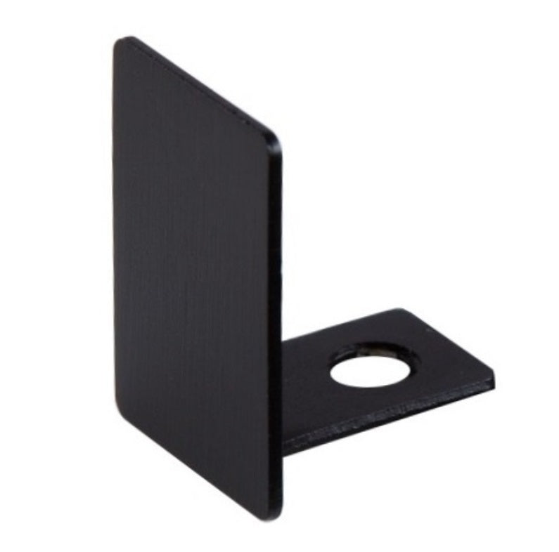 Záslepka k profilu 20x12 glass t8mm black