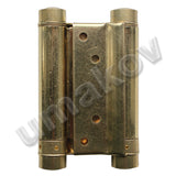 Záves pružinový obojstranný, Brass, L=100mm