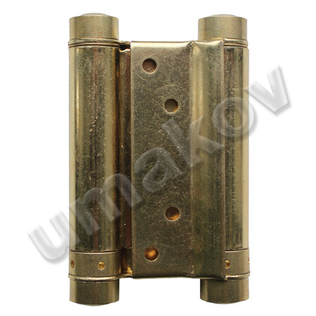 Záves pružinový obojstranný, Brass, L=150mm