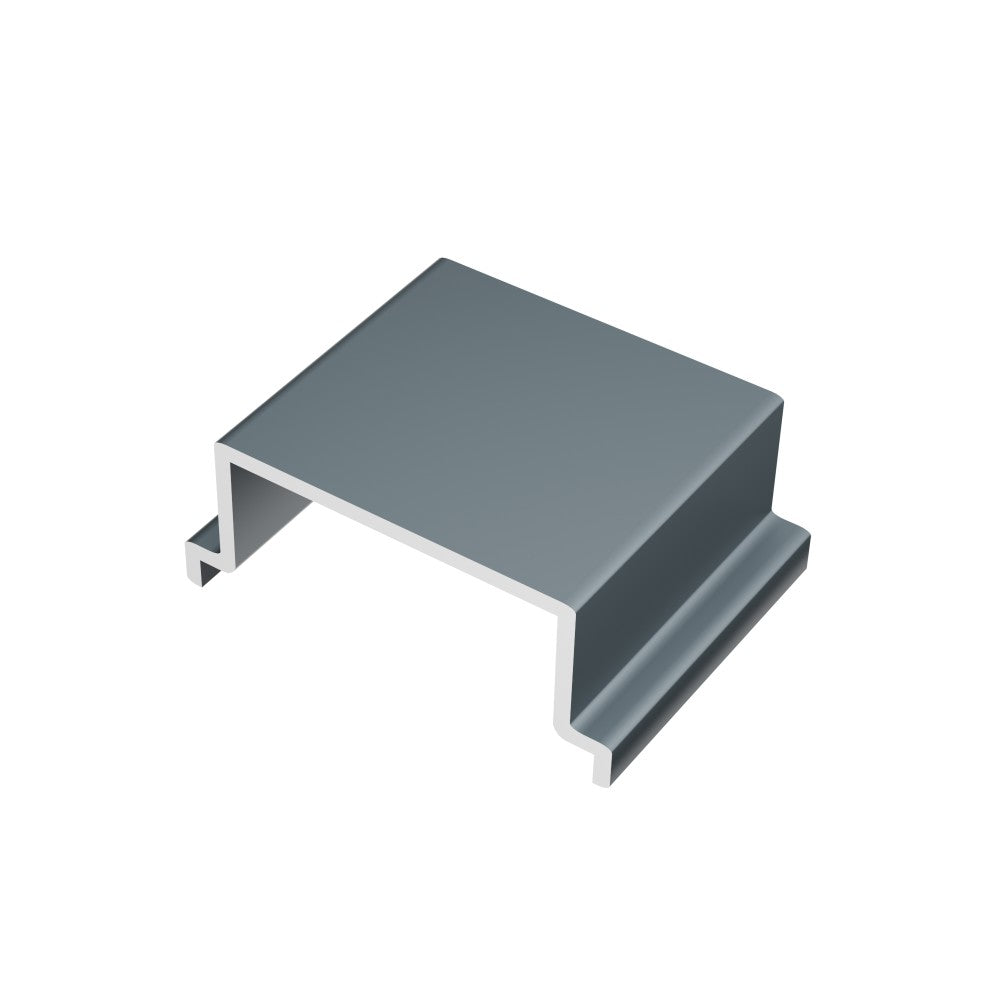 Aluminum spacer bar 20mm anthracite
