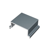 Aluminum spacer bar 20mm anthracite
