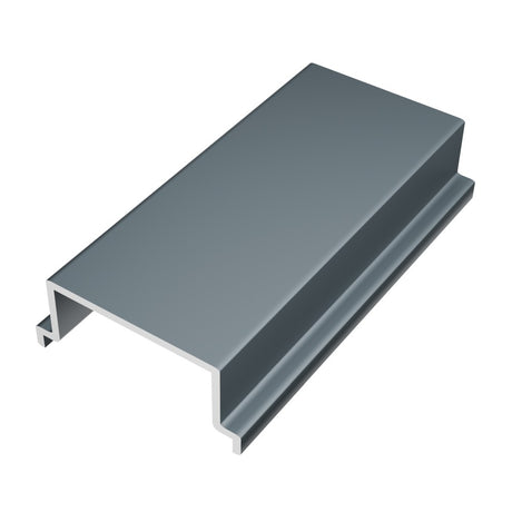 Aluminum spacer bar 50mm anthracite