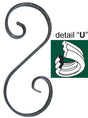 Element tvaru-S 200x85, 12x6mm