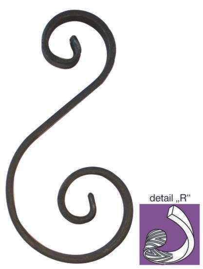 Element tvaru-S 200x85/45, 12x6mm