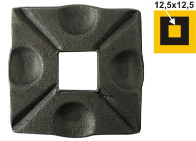 Rozeta 52x52,  t6mm