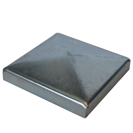 Krytka na stĺpik, pozinkovaná 120x120, h30, t1,2mm, Zn