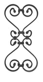 Ornament 410x200, 12x6, d12x12mm
