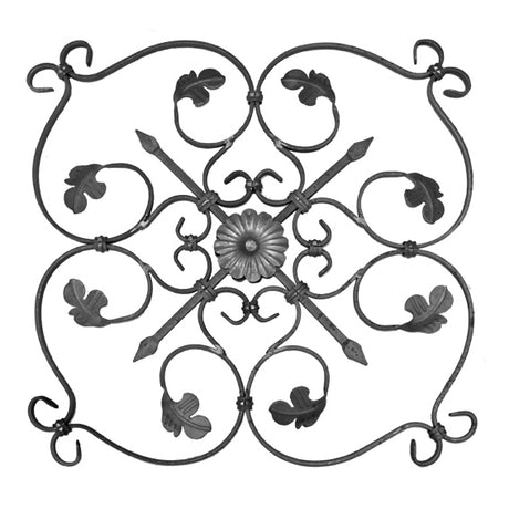 Ornament h600, b600, 12x6mm