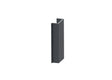 Narrow distance cover strip for post profiles and U-adapter of the fencing system, 20 x 08–50 mm – Anthracite RAL 7016